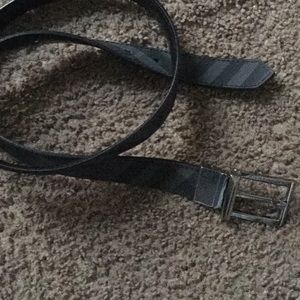 A Burberry belt